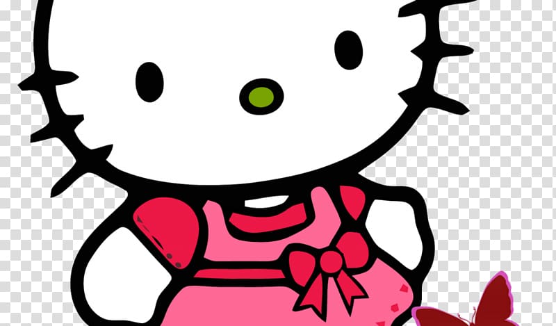 Hello Kitty Sanrio Art , others transparent background PNG clipart