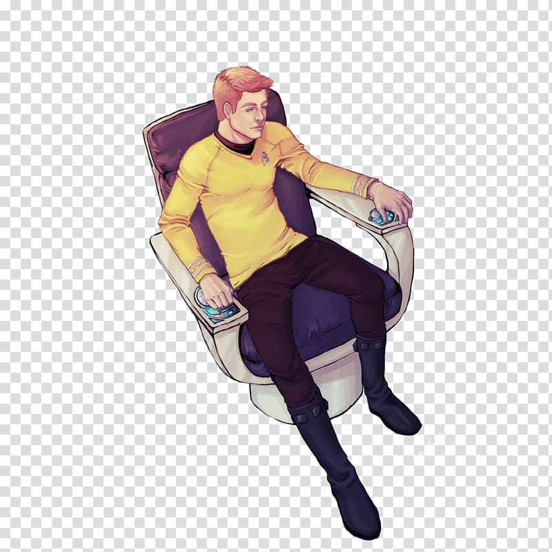 James T. Kirk Fan art Star Trek, James T Kirk transparent background PNG clipart