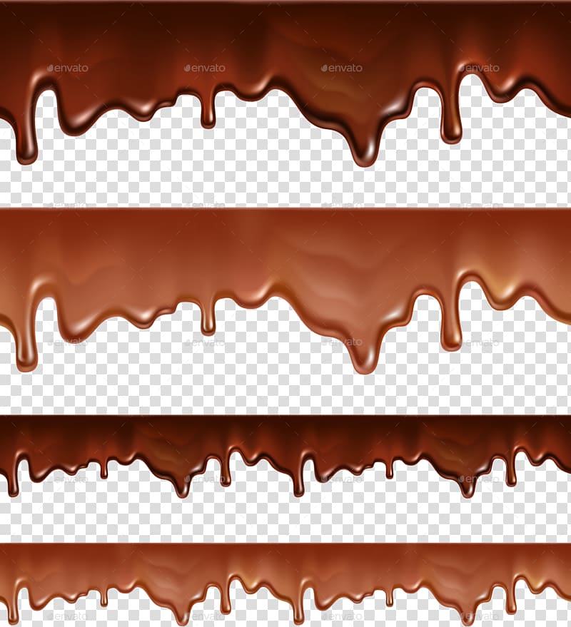 chocolate illustration collage, Ice cream Milk Chocolate Melting, chocolate transparent background PNG clipart