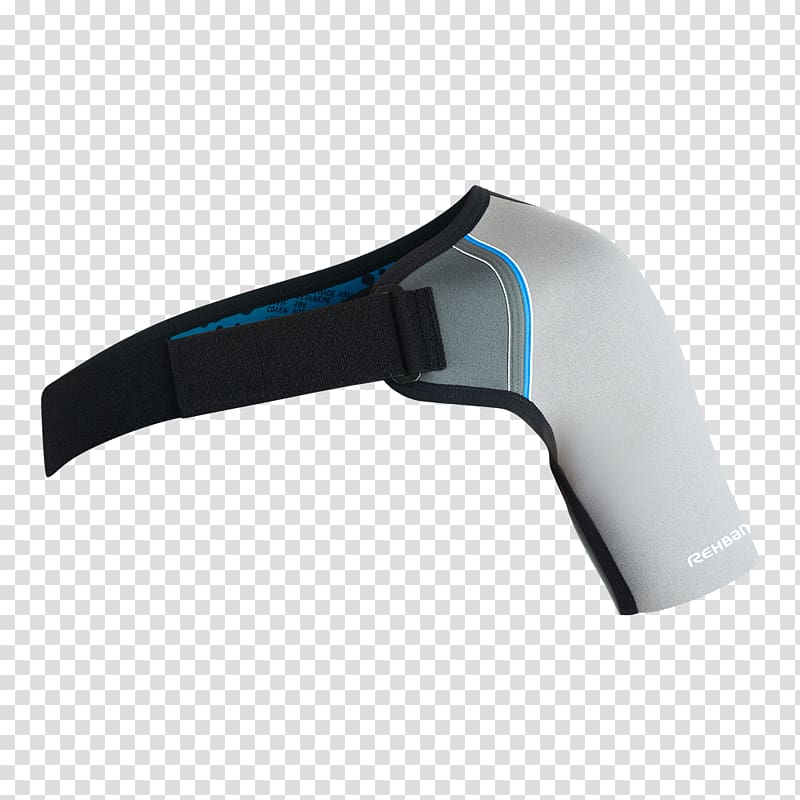 Rehband 3mm Shoulder Rehband Mens Shoulder Support Goggles Product design Angle, shoulder pain transparent background PNG clipart