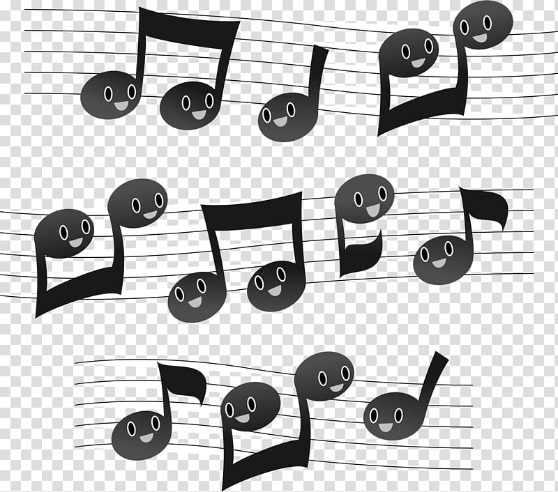 Musical note Manuscript paper Musician, musical note transparent background PNG clipart