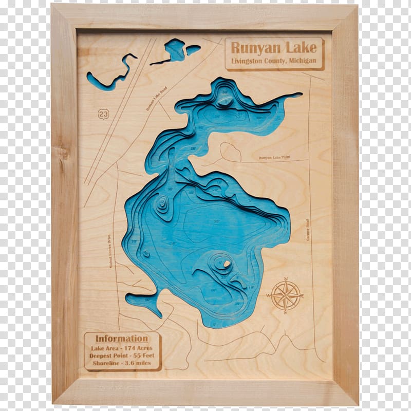Wood Ya Shop Lake Fenton Runyan Lake Map, Wood Ya Shop transparent background PNG clipart