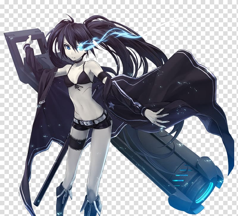 Black Rock Shooter: The Game Anime Original video animation, Anime transparent background PNG clipart