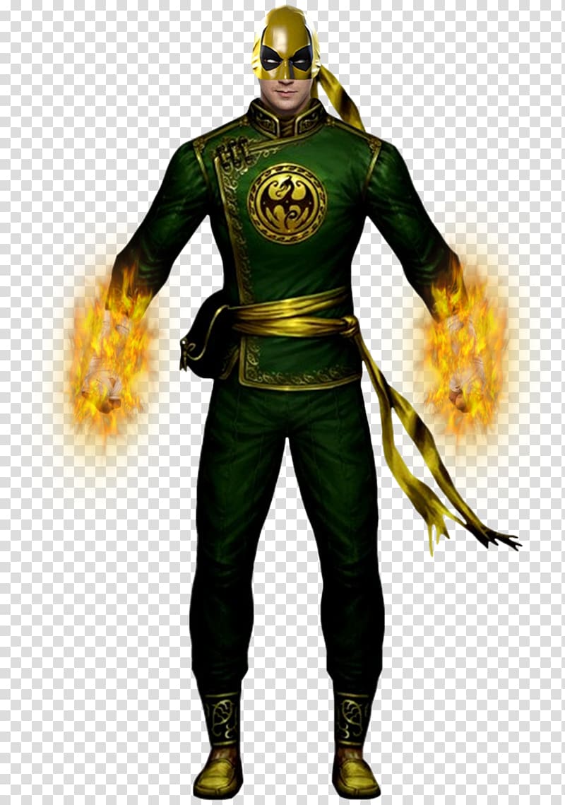 Iron Fist Luke Cage Spider-Man Superhero Steel Serpent, iron transparent background PNG clipart