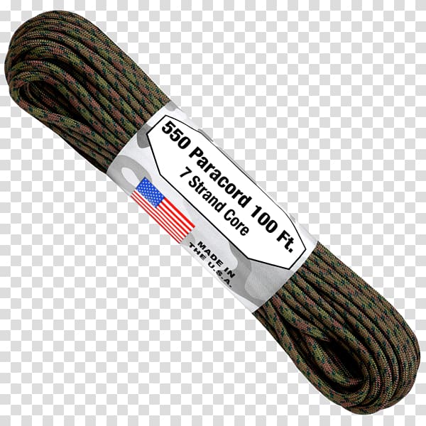 Rope Parachute cord Blue Snake Nylon Clothing Accessories, rope transparent background PNG clipart