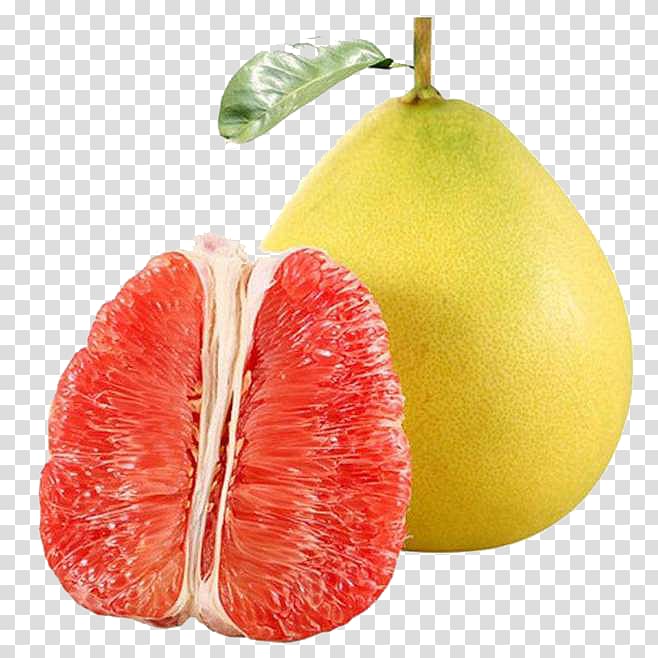 Pomelo Grapefruit Juice Lemon Citron, Red grapefruit fruit transparent background PNG clipart