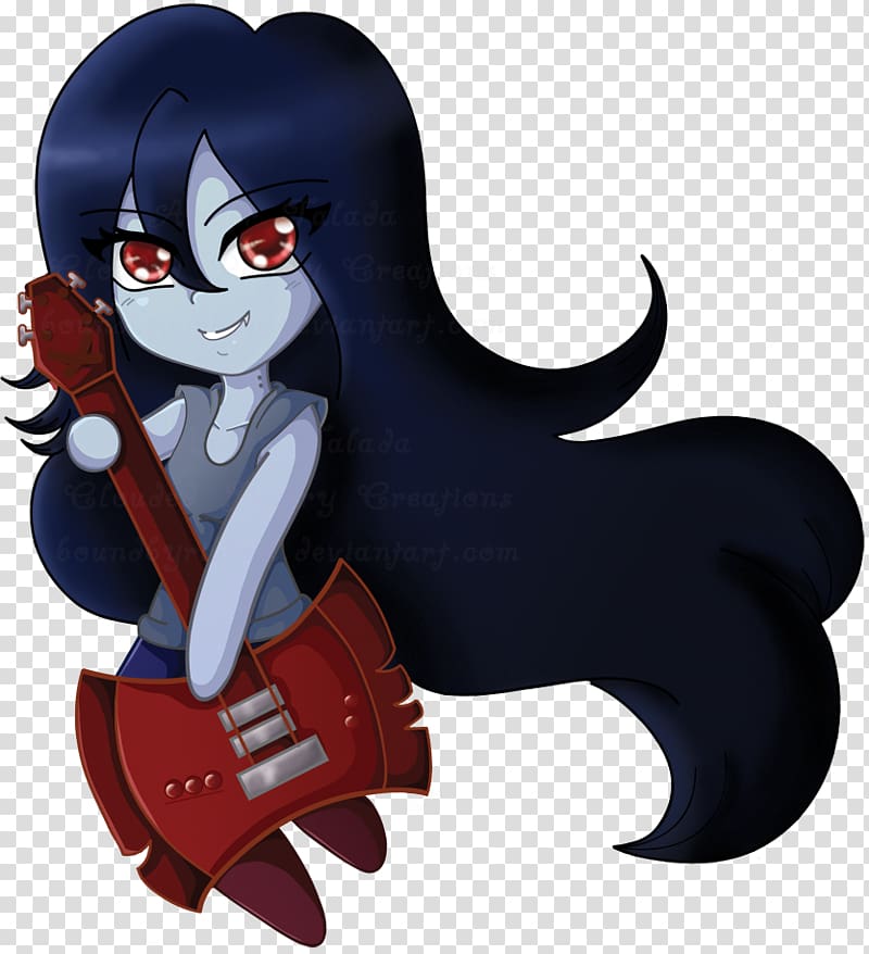 Marceline the Vampire Queen Princess Bubblegum Chibi Fan art, Chibi transparent background PNG clipart