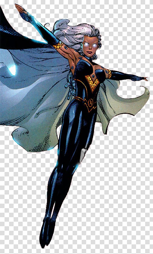 Storm Black Panther Superhero X-Men Marvel Comics, xmen transparent background PNG clipart