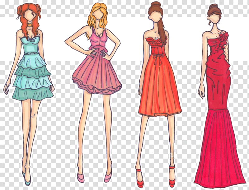 Drawing Fashion illustration Clothing Cinna, the hunger games transparent background PNG clipart