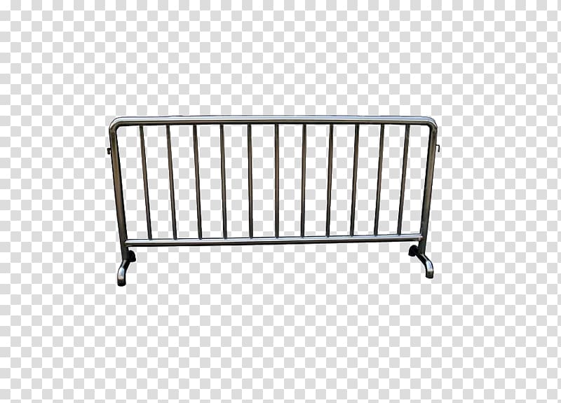 Crowd control barrier Traffic barrier Safety barrier Steel Galvanization, Iron fence transparent background PNG clipart