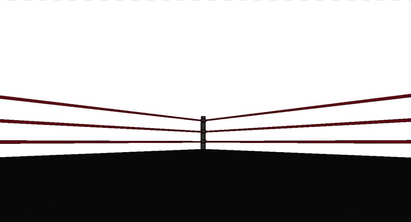 black string illustration, WrestleMania Wrestling ring Boxing Rings Professional wrestling , Boxing Ring transparent background PNG clipart