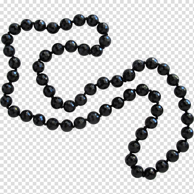 Beadwork Jewellery Necklace Onyx, necklace transparent background PNG clipart