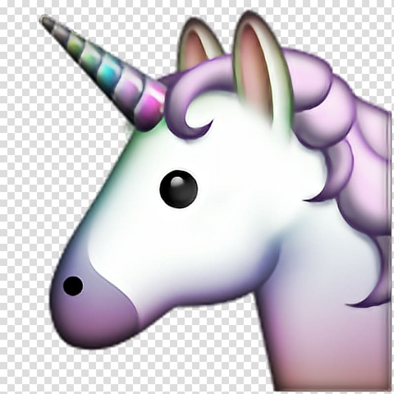 purple unicorn , iPhone Emoji Unicorn WhatsApp, unicorn transparent background PNG clipart