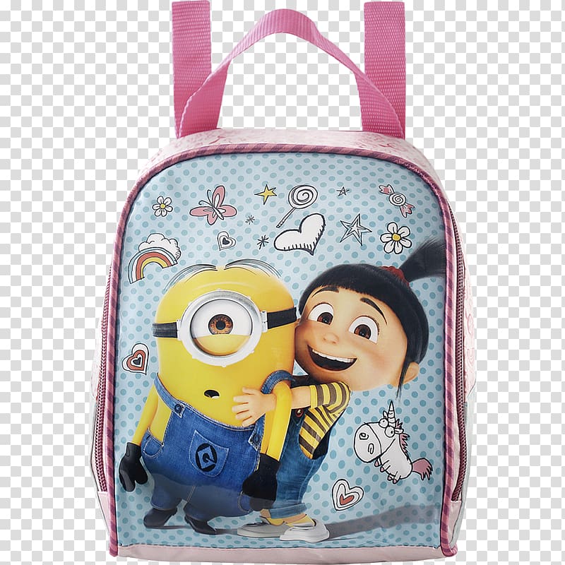 Agnes Stuart the Minion Dave the Minion Bob the Minion Backpack, backpack transparent background PNG clipart
