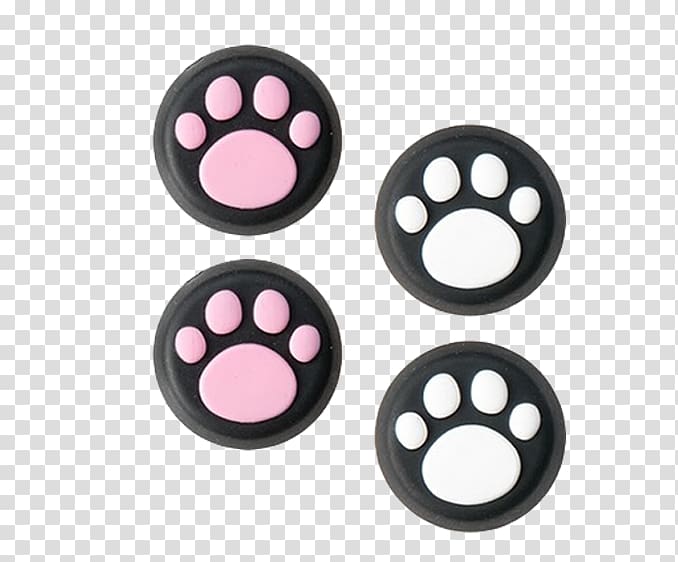 PlayStation TV PlayStation 4 Wii U, Round cat footprints material diagram transparent background PNG clipart