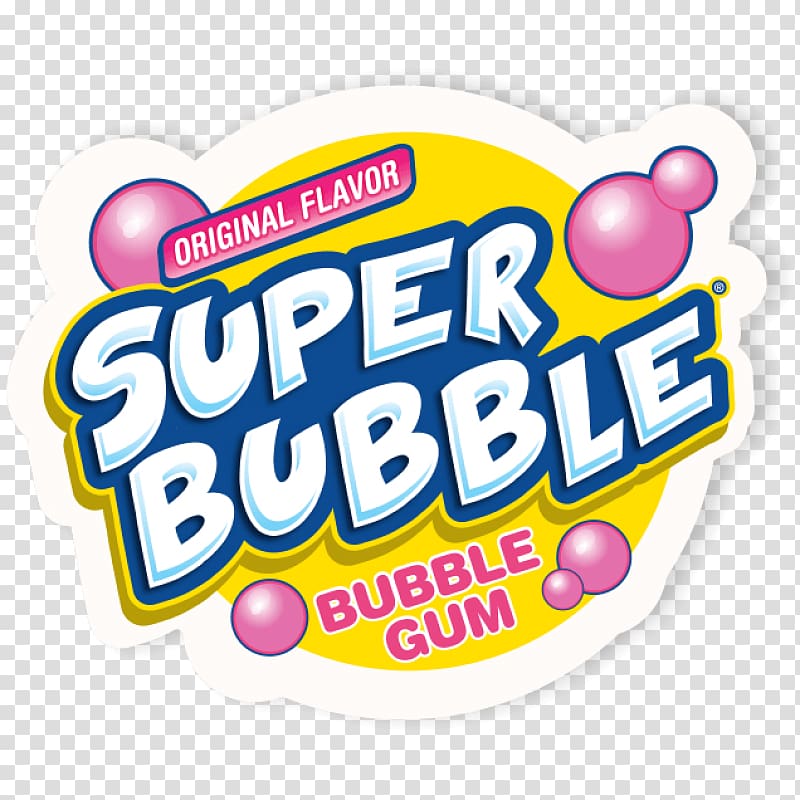 Chewing gum Bubble gum Super Bubble Ferrara Candy Company Gummi candy, chewing gum transparent background PNG clipart