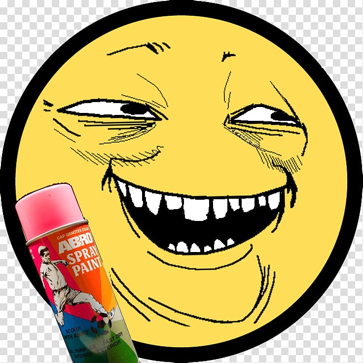 Internet troll Trollface Internet meme Conversation threading , smiley transparent background PNG clipart
