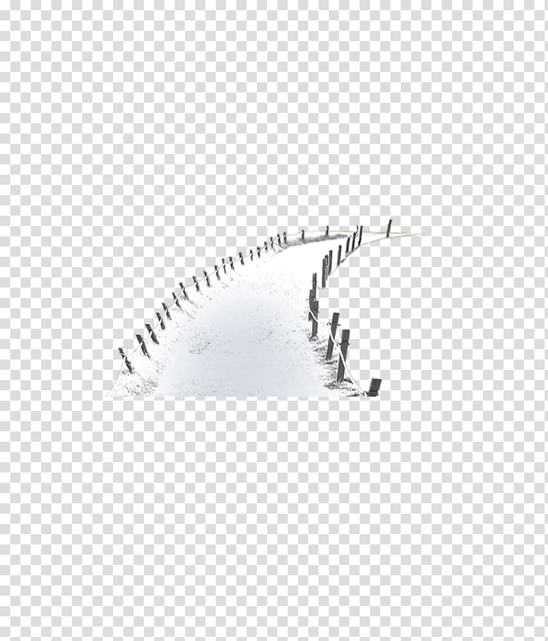 White Black Pattern, Snow fence road transparent background PNG clipart