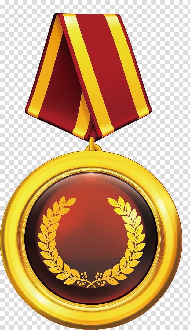Gold medal Award , powerpoint presentation transparent background PNG clipart