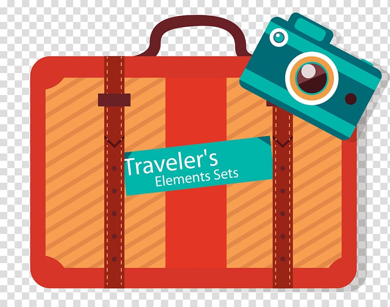 Euclidean Travel, Travel Bag Camera material transparent background PNG clipart