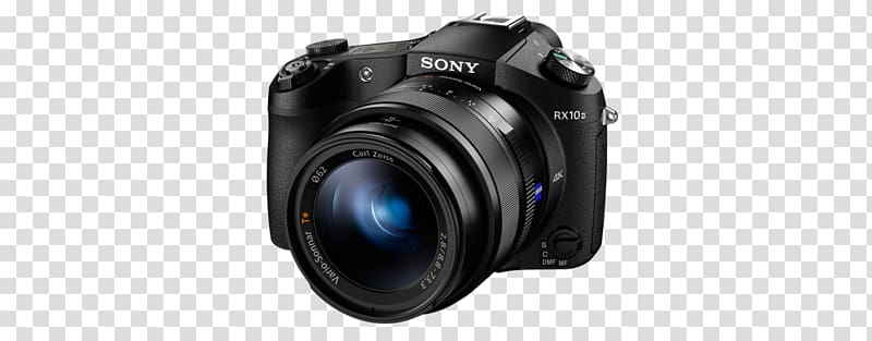 Sony Cyber-shot DSC-RX10 IV Point-and-shoot camera 索尼 Sony Corporation, Camera Shots transparent background PNG clipart