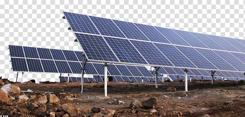 Solar Energy Generating Systems Solar power Solar panel Power station, solar energy generation transparent background PNG clipart