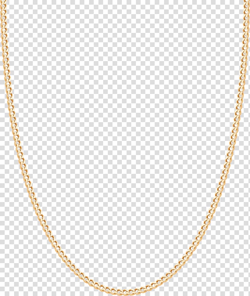 gold-colored chain necklace, Necklace Gold Chain, Yellow Gold Necklace transparent background PNG clipart