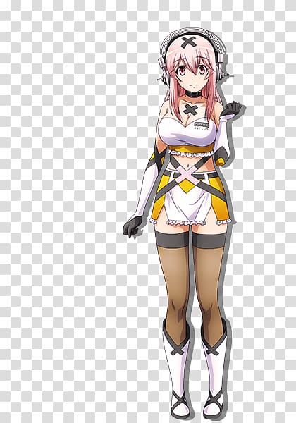 Arcana Heart Saya no Uta Nitroplus Blasterz: Heroines Infinite Duel Super Sonico, super sonico transparent background PNG clipart