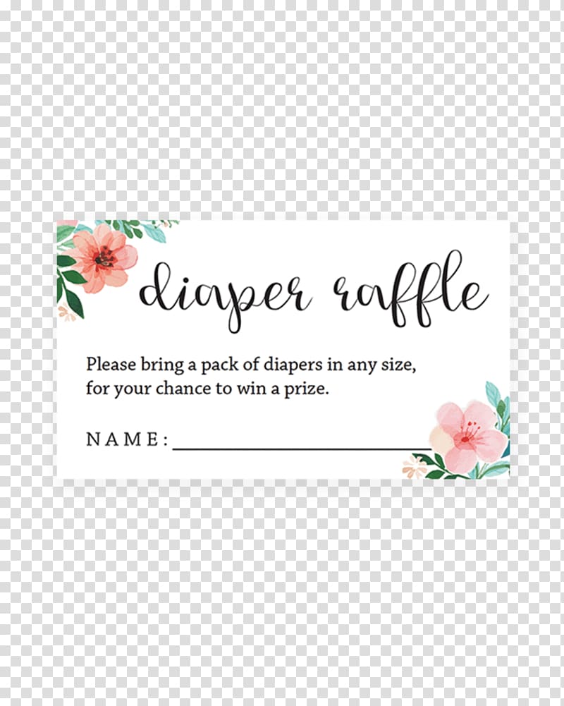 Diaper Cake Baby shower Raffle Infant, raffle ticket transparent background PNG clipart