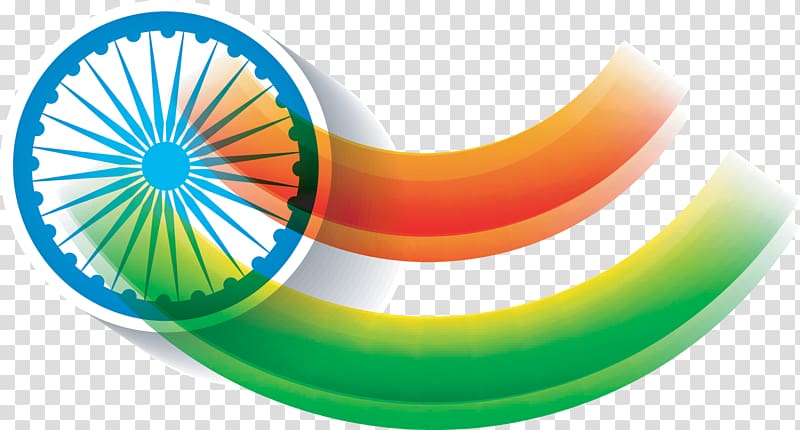 Flag of India Indian independence movement Illustration, India transparent background PNG clipart