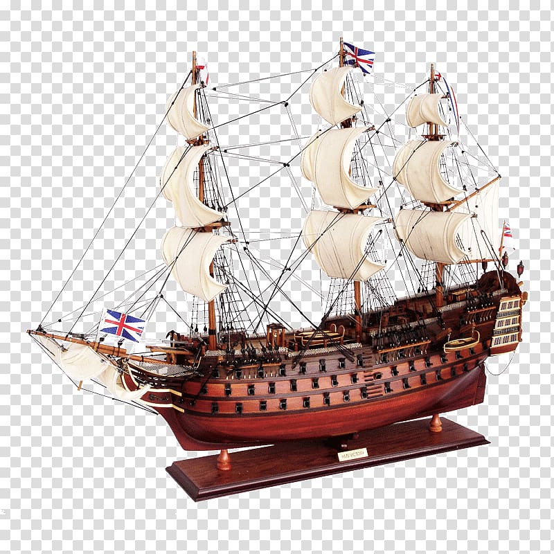 HMS Victory Ship model The Battle of Trafalgar Her Majesty\'s Ship, Ship transparent background PNG clipart