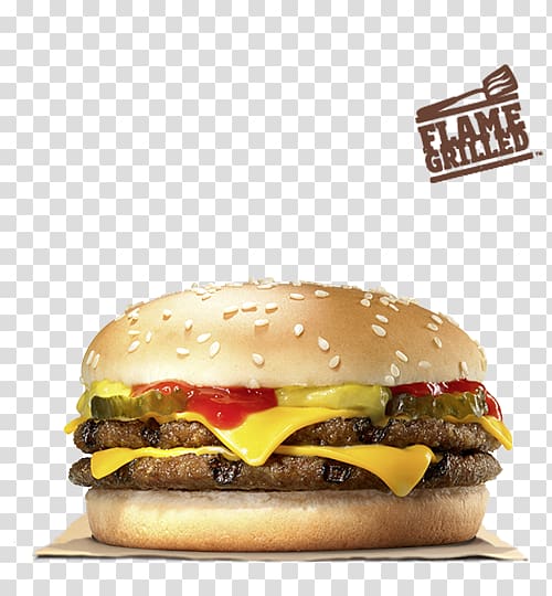 Whopper Cheeseburger Hamburger Big King Chicken sandwich, burger king transparent background PNG clipart