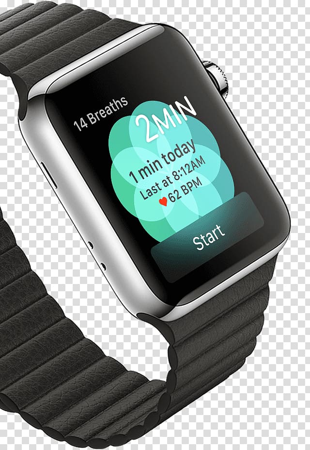 Apple Watch Series 3 Apple Watch Series 2 Nike+, breath relax transparent background PNG clipart
