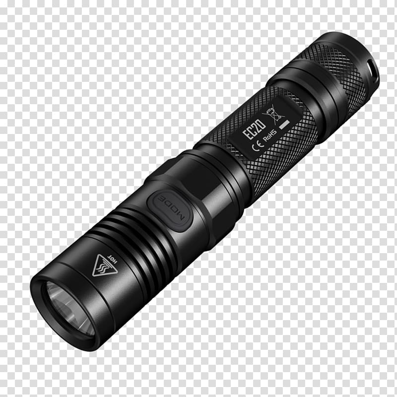 Flashlight Lumen Tactical light Light-emitting diode, flashlight transparent background PNG clipart
