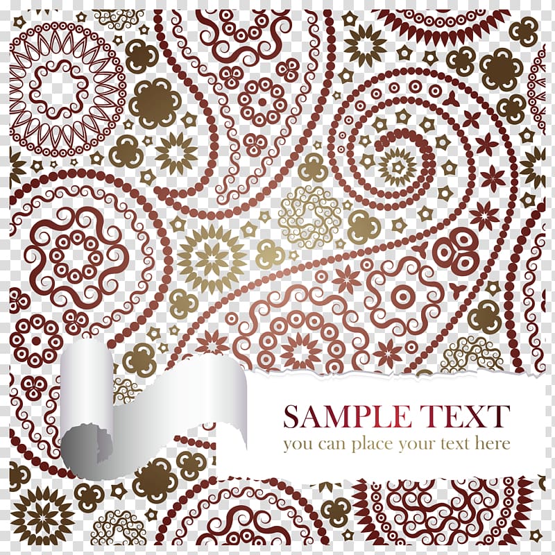 Paisley Motif Pattern, Tear the Paisley background transparent background PNG clipart