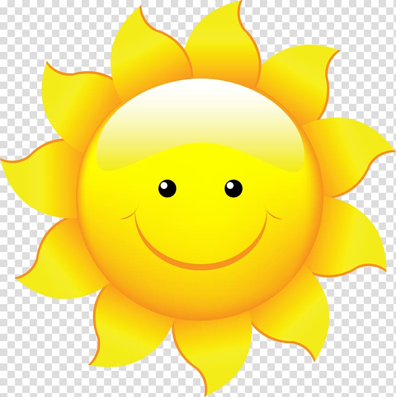 cute cartoon sun