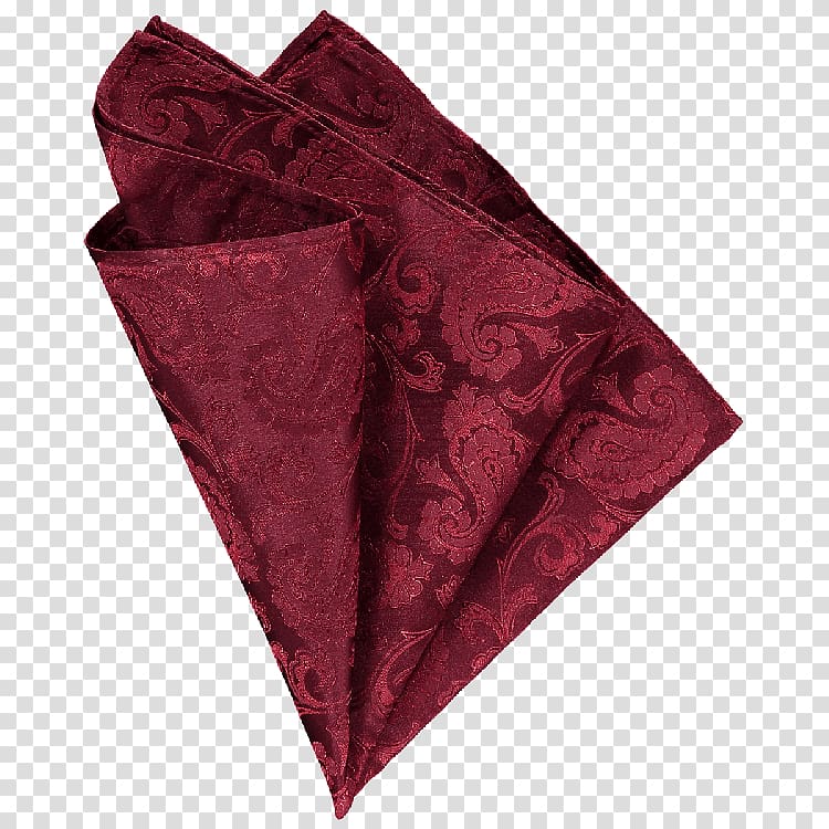 Velvet Triangle, red pocket transparent background PNG clipart