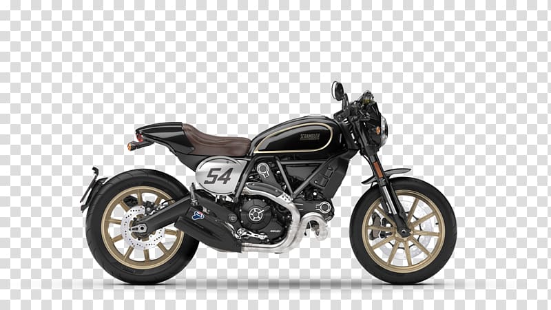 Ducati Scrambler Types of motorcycles Café racer, Ducati Scrambler transparent background PNG clipart