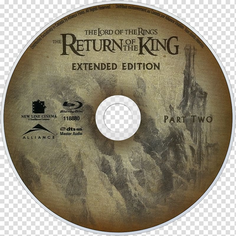 The Lord of the Rings Blu-ray disc Film DVD, the lord of the rings transparent background PNG clipart