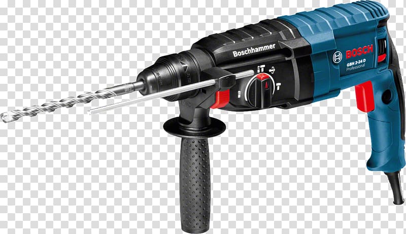 Hammer drill Robert Bosch GmbH SDS Bosch Power Tools Augers, hammer transparent background PNG clipart