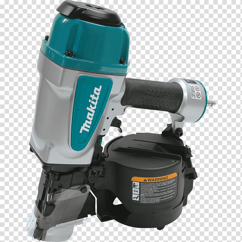 Nail gun Makita AN902 Framing Coil Nailer Pneumatic tool Makita AN611 Coil Siding Nailer, Nail transparent background PNG clipart