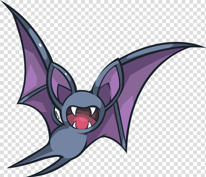 Pokémon Gold and Silver Zubat Golbat Crobat, pokemon transparent background PNG clipart