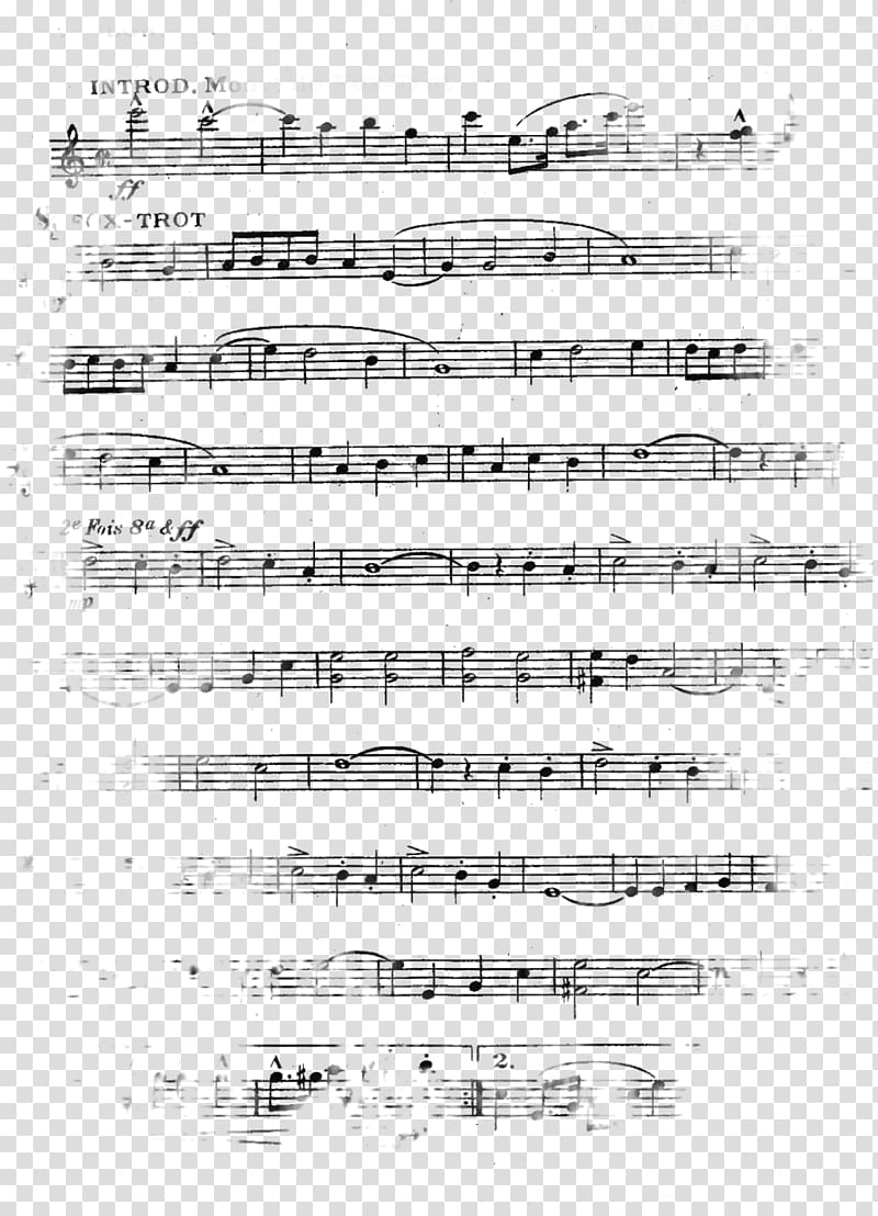 Musical note Musical notation Sheet music Staff, Music notes transparent background PNG clipart