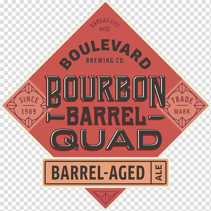 Beer Boulevard Brewing Company Quadrupel Stout Bourbon whiskey, beer transparent background PNG clipart