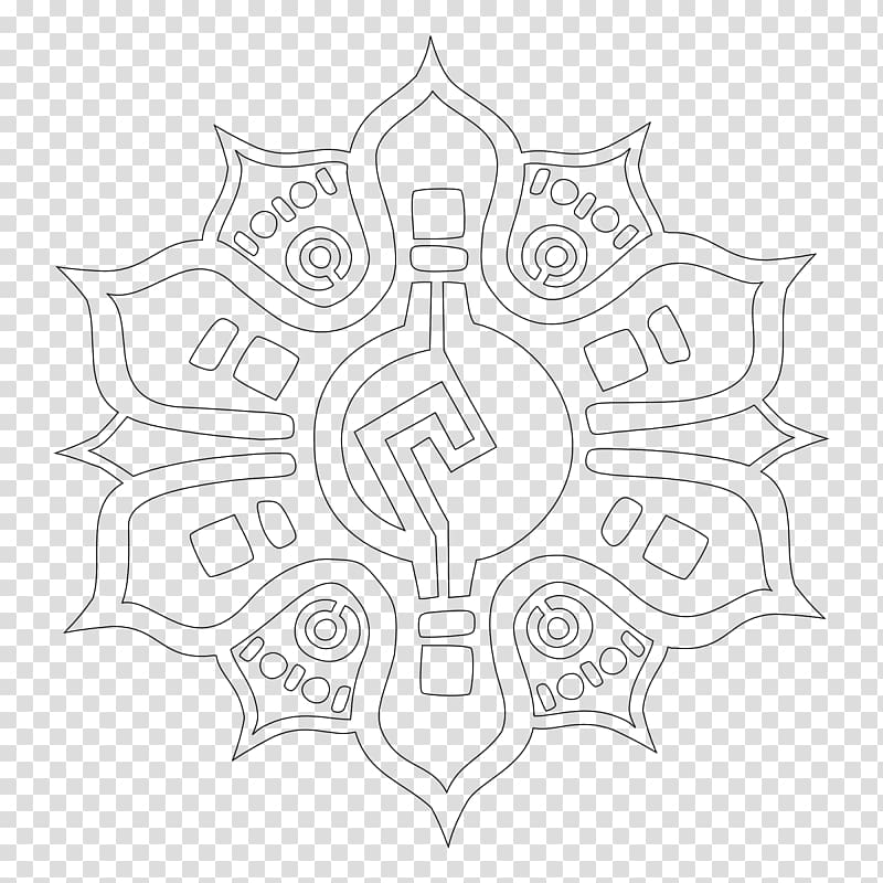 Line art Black and white San Diego State Aztecs men\'s basketball Drawing, Lotus tattoo transparent background PNG clipart