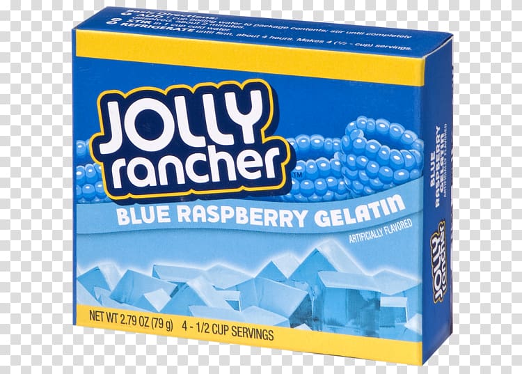 Gelatin dessert Jell-O Jolly Rancher Apple, Blue Raspberry Flavor transparent background PNG clipart