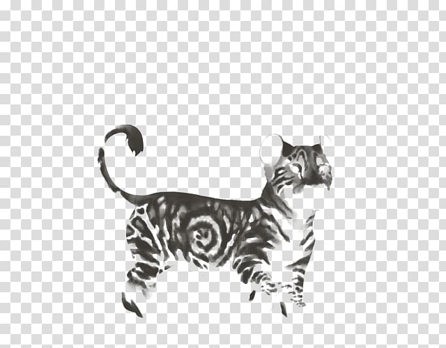 Cat Tiger Whiskers Mammal Carnivora, climbing tiger transparent background PNG clipart