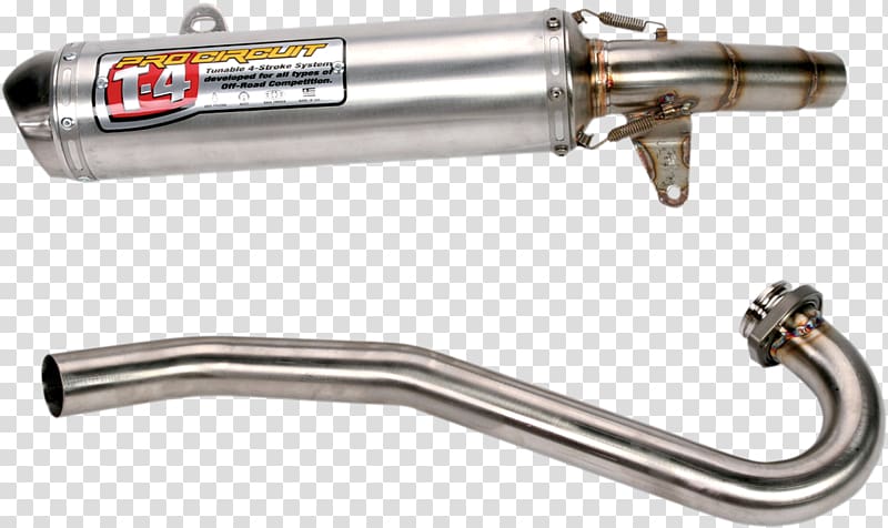 Exhaust system Honda TRX450R Car All-terrain vehicle, honda transparent background PNG clipart