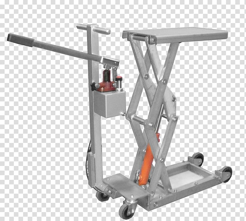 Lift table Aerial work platform Motorcycle Weightlifting Machine, motorcycle transparent background PNG clipart