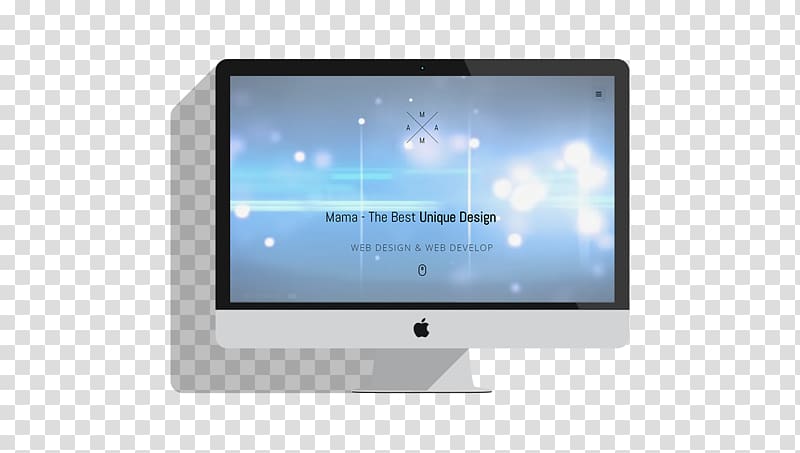 Responsive web design Template HTML Display device Computer Monitors, Minimal New Personal transparent background PNG clipart
